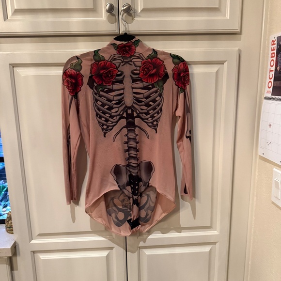 DAY OF THE DEAD Skeleton bodysuit and leggings - Picture 4 of 4